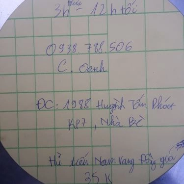 Thực đơn- Quán Ăn Nhân Tín - Hủ Tiếu Nam Vang