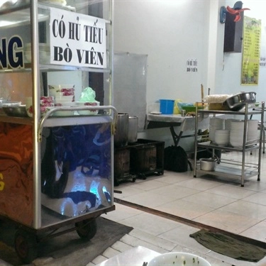 Không gian- Quán Ăn Hủ tiếu nam vang Trương Gia 5