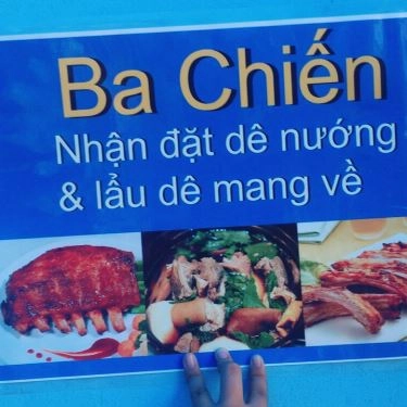 Thực đơn- Quán Ăn Ba Chiến - Hủ Tiếu & Lẩu Dê