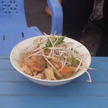 Món ăn- Quán Ăn Hủ Tíu Mì Chay - Chùa Giác Nguyên
