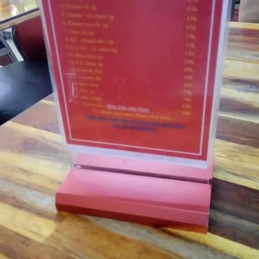 Thực đơn- Quán Ăn Tây Phương Quán - Hủ Tíu Nam Vang