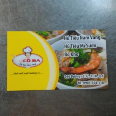 Tổng hợp- Quán Ăn Hủ Tiếu Nam Vang Cô Ba