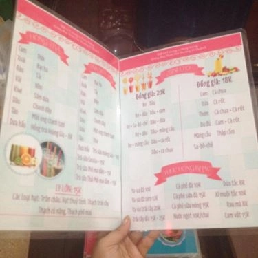 Thực đơn- Quán Ăn Hủ Tíu Và Trà Sữa Bon Bon