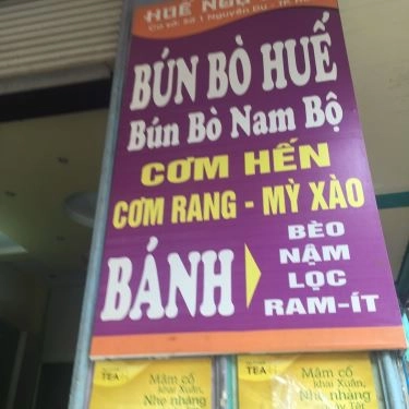 Thực đơn- Quán Ăn Ngự Bình - Bún Bò Huế Gia Truyền