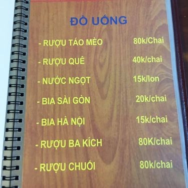 Thực đơn- Quán Ăn Hùng 4S - Lẩu & Cơm Văn Phòng