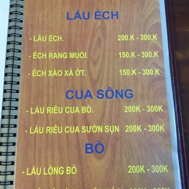 Thực đơn- Quán Ăn Hùng 4S - Lẩu & Cơm Văn Phòng
