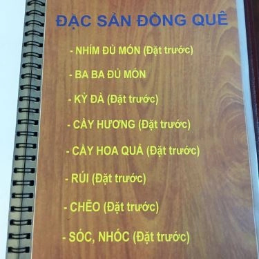 Thực đơn- Quán Ăn Hùng 4S - Lẩu & Cơm Văn Phòng