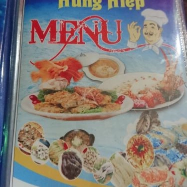 Thực đơn- Quán Ăn Hùng Hiệp - Hải Sản Tươi Sống