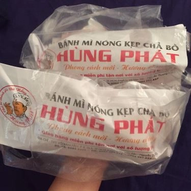 Món ăn- Quán Ăn Hùng Phát -  Bánh Mì Kẹp Chả Bò Đà Nẵng