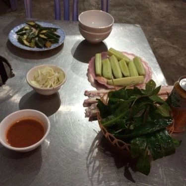 Món ăn- Quán Ăn Hùng Tâm - Ngẩu Pín Nướng