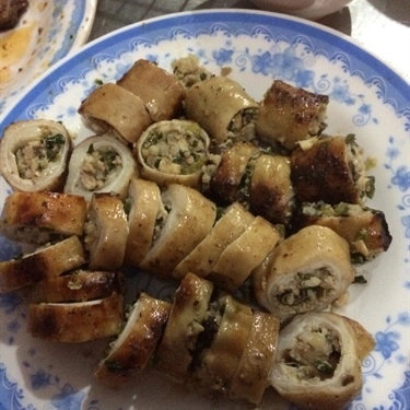 Món ăn- Quán Ăn Hùng Tâm - Ngẩu Pín Nướng