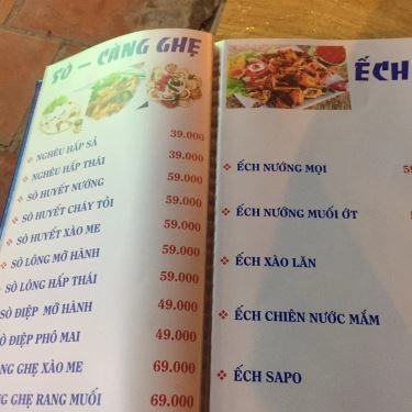 Thực đơn- Quán Ăn Hương Đêm - Hải Sản Tươi Sống