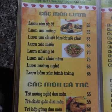 Thực đơn- Quán Ăn Hương Đồng Quán - Các Món Gà