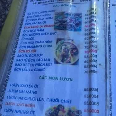 Thực đơn- Quán Ăn Hương Đồng Quán - Các Món Gà