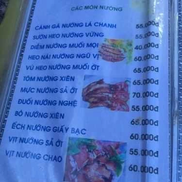 Thực đơn- Quán Ăn Hương Đồng Quán - Các Món Gà
