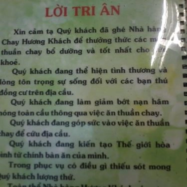 Tổng hợp- Nhà Hàng Hương Khách - Ẩm Thực Chay