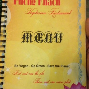 Thực đơn- Nhà Hàng Hương Khách - Ẩm Thực Chay