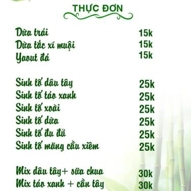 Thực đơn- Quán Ăn Hương Miền Trung - Đặc Sản Miền Trung