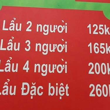 Thực đơn- Quán Ăn Hương Quê - Bún Mắm & Lẩu Mắm