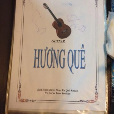 Thực đơn- Quán Ăn Hương Quê - Hội Quán Gà Lai VN