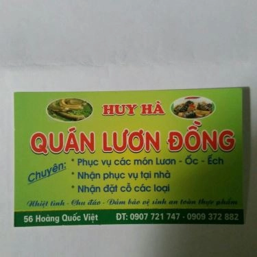Tổng hợp- Quán Ăn Huy Hà - Quán Lươn Đồng