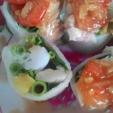 Món ăn- Quán Ăn Huyền - Bánh Cuốn Tôm Chua