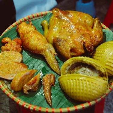 Món ăn- Quán Ăn HuynA Food - Cánh Gà Rút Xương Bọc Xôi