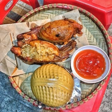 Món ăn- Quán Ăn HuynA Food - Cánh Gà Rút Xương Bọc Xôi
