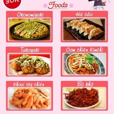 Thực đơn- Quán Ăn Ichigo Coffee & Japanese Food - Tạ Quang Bửu