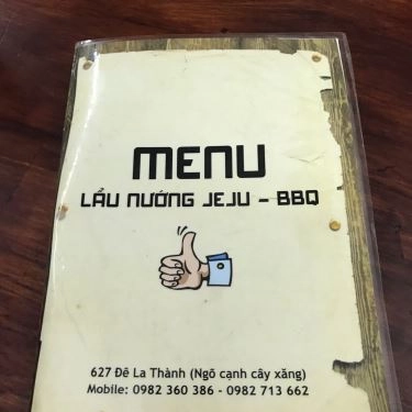 Tổng hợp- Quán Ăn Jeju BBQ Nướng Lẩu