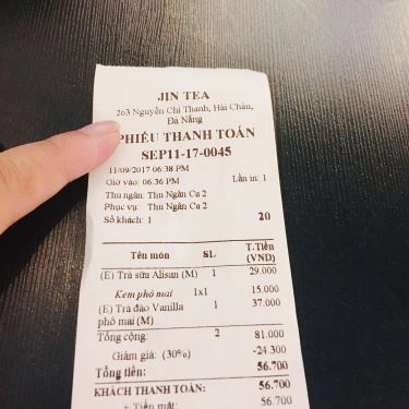 Tổng hợp- Quán Ăn Jin Tea & Coffee