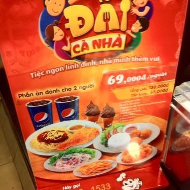 Thực đơn- Nhà Hàng Jollibee - Hoa Sứ