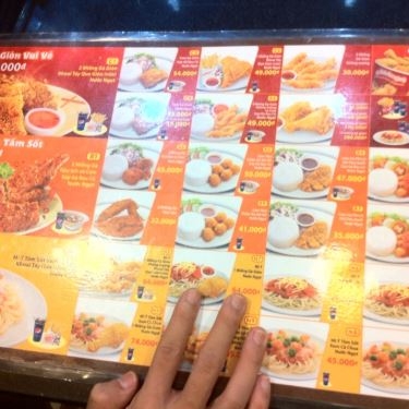 Thực đơn- Nhà Hàng Jollibee - Hoa Sứ