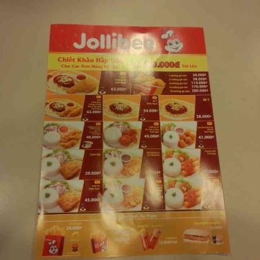 Tổng hợp- Nhà Hàng Jollibee - Pasteur