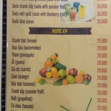 Thực đơn- Quán Ăn K&K Beef - Food & Drink