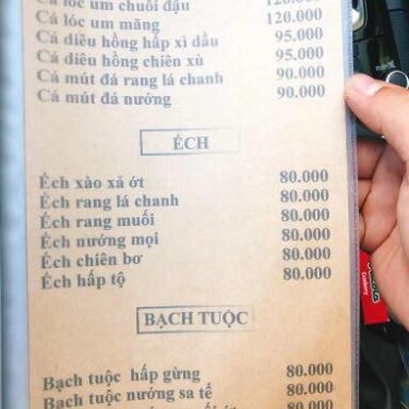 Thực đơn- Nhà Hàng Kano Beer Street