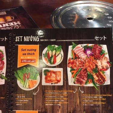 Thực đơn- Quán Ăn Kanpai - Nướng & Bia