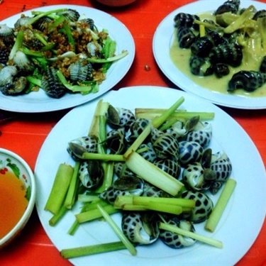 Món ăn- Quán Ăn Khánh Hào - Ốc & Hào Sữa