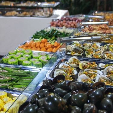 Món ăn- Nhà Hàng Không Gian Vip - Buffet Nướng Sân Vườn