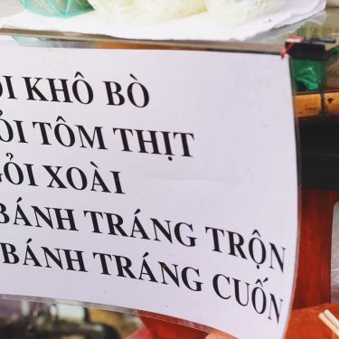Thực đơn- Quán Ăn Khu Ẩm Thực Chợ Tân Định
