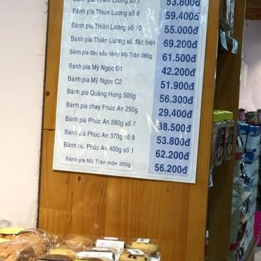 Thực đơn- Quán Ăn Khu Ẩm Thực - CoopMart Đinh Tiên Hoàng