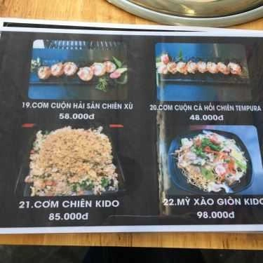 Thực đơn- Quán Ăn KIDO BBQ