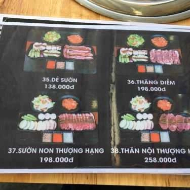 Thực đơn- Quán Ăn KIDO BBQ