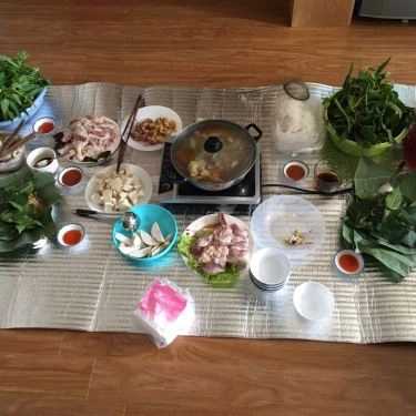 Món ăn- Quán Ăn Kiệm Ba Bảy Mươi - Lòng Lợn Tiết Canh & Lẩu Nướng