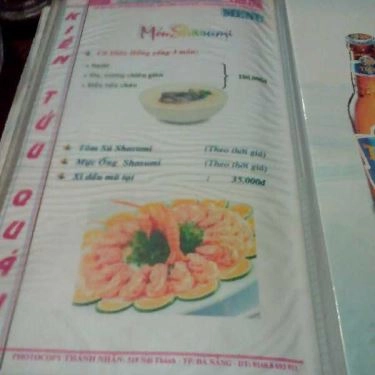 Thực đơn- Quán Ăn Kiến Tửu Quán - Các Món Nhậu
