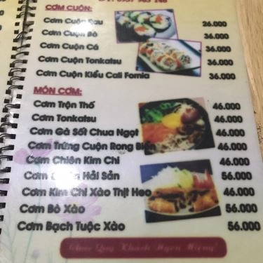 Thực đơn- Quán Ăn Kim Chi Fc - Chuyên Các Món Hàn Quốc