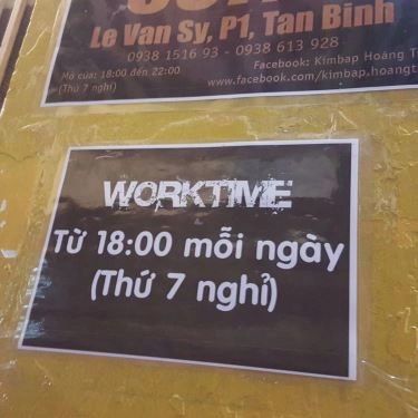 Tổng hợp- Quán Ăn Kimbap Hoàng Tử - Món Hàn Quốc - Lê Văn Sỹ