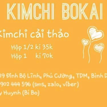Tổng hợp- Quán Ăn Kimchi Bokai - Bán Online