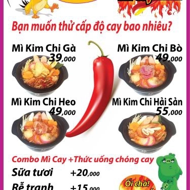 Thực đơn- Quán Ăn Kin-Shachi - AEON MALL