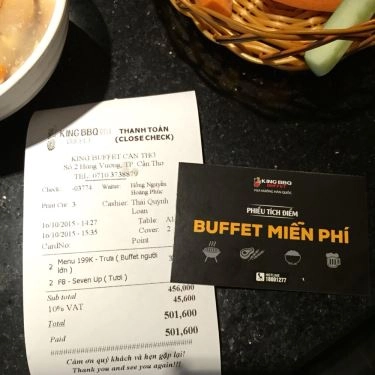 Tổng hợp- Nhà Hàng King BBQ Buffet Vincom Hùng Vương